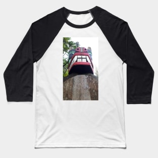 West Coast totem Baseball T-Shirt